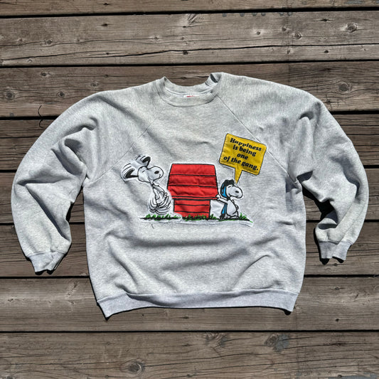 Snoopy Patchwork Vintage Crewneck