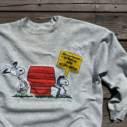 Snoopy Patchwork Vintage Crewneck