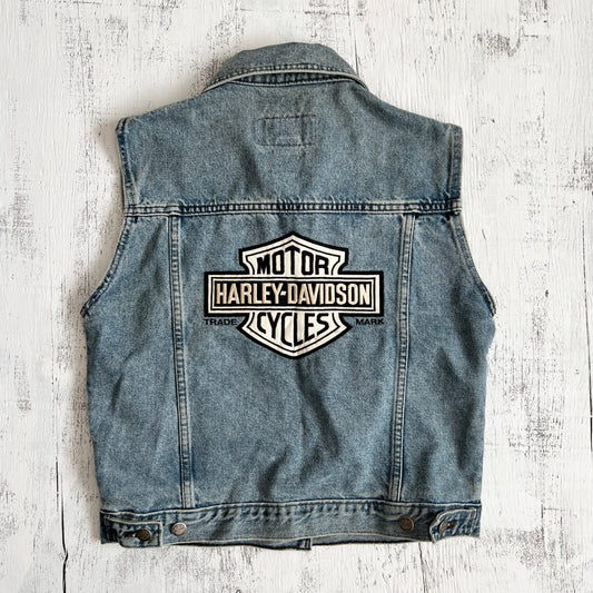 Harley Davidson Denim Vest (S)